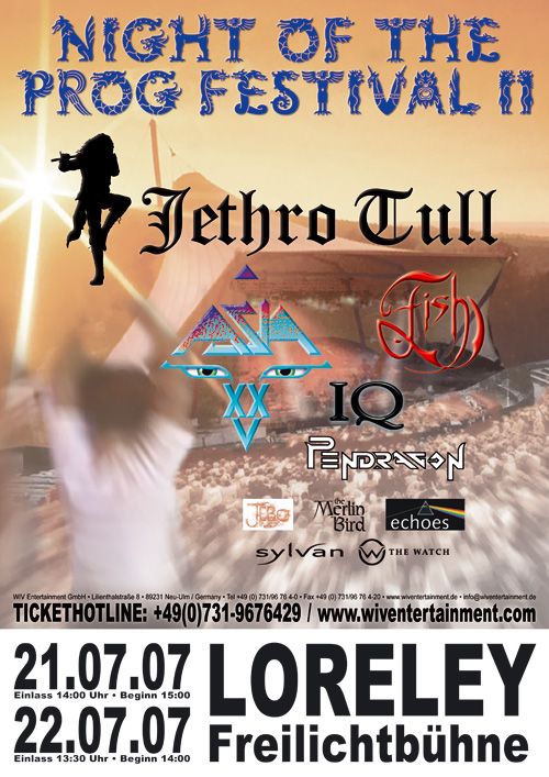 IQHQ - The Official IQ Website - IQ confirmed for 2007 Loreley Festival